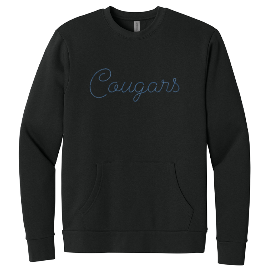 Cougars Braided Logo Pocket Sweatshirt