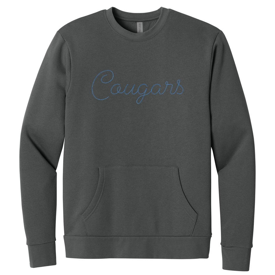 Cougars Braided Logo Pocket Sweatshirt