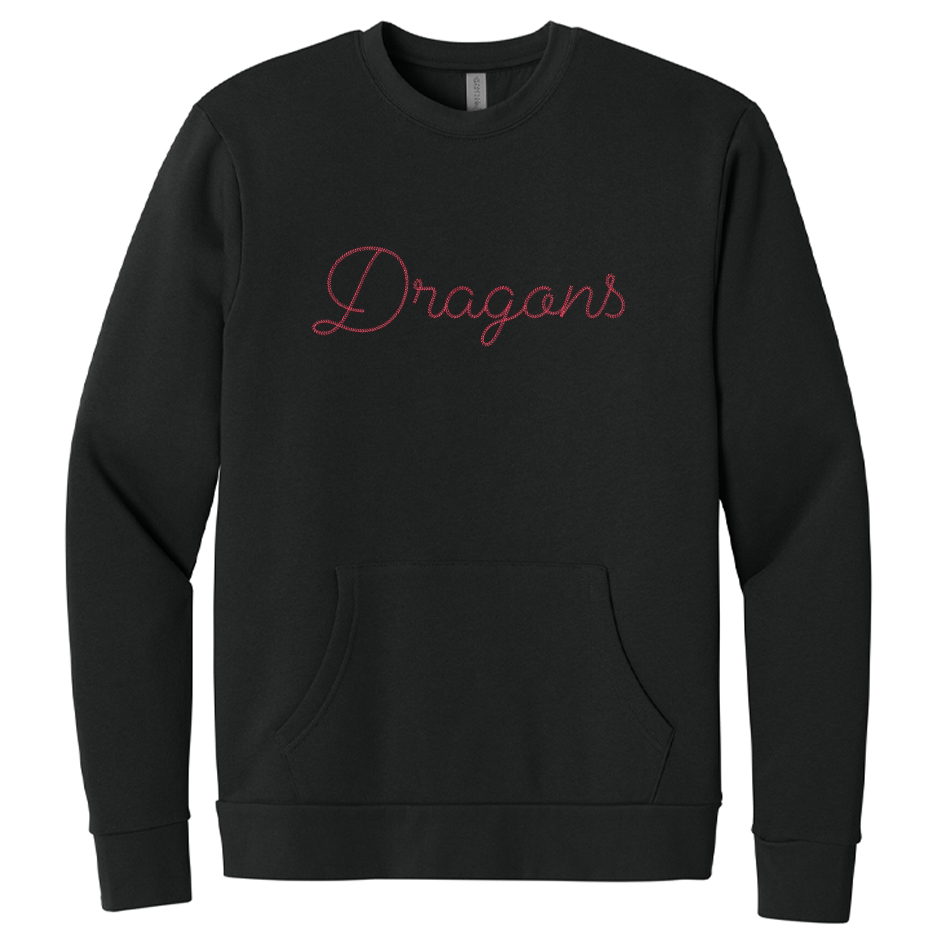 Dragons Braided Logo Pocket Sweatshirt