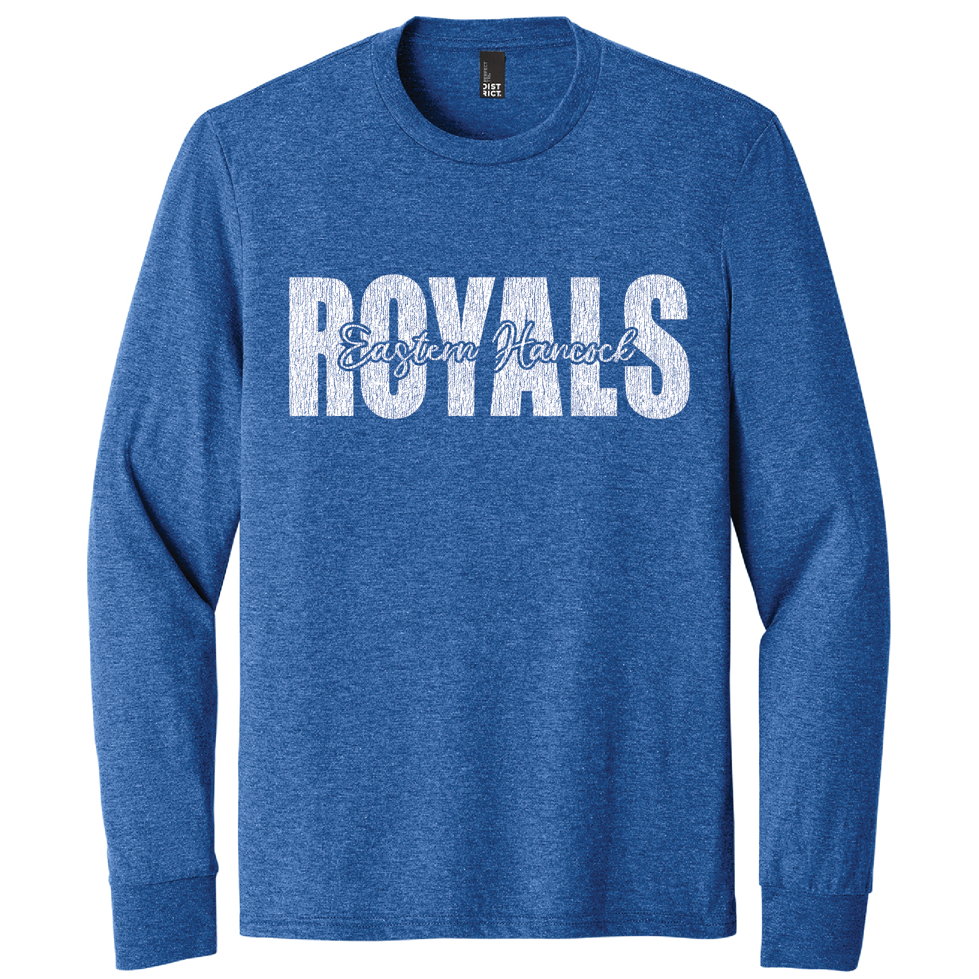 Eastern Hancock Royals Grunge Long Sleeve