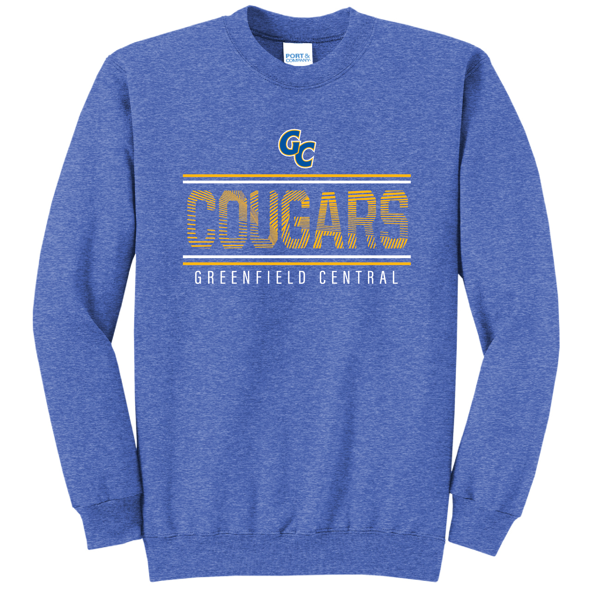 Greenfield Central Main Logo Crewneck