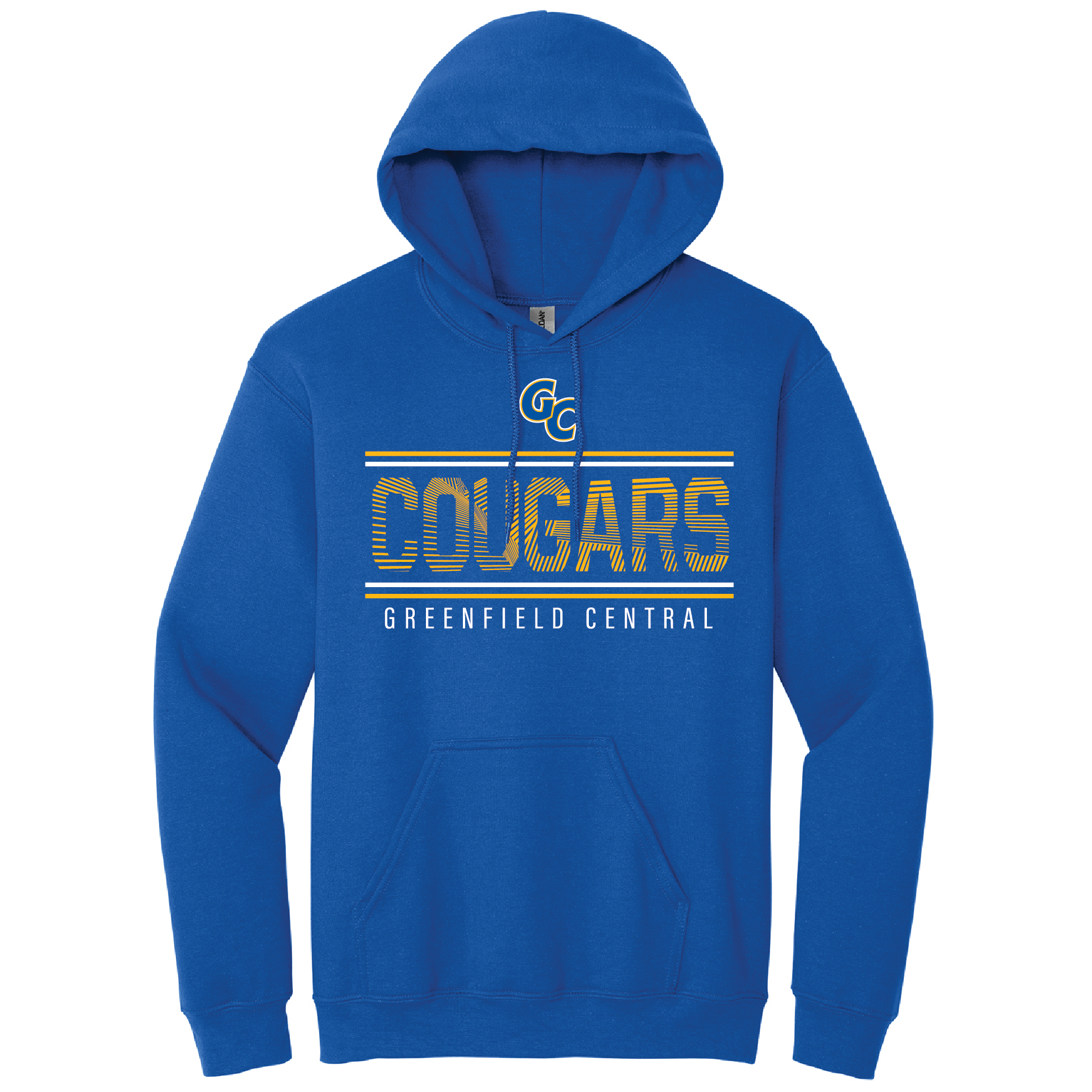 Greenfield Central Main Logo Hoodie