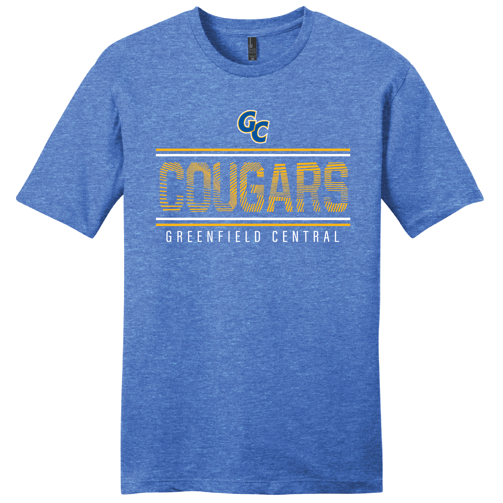 Greenfield Central Main Logo Soft Style Tee