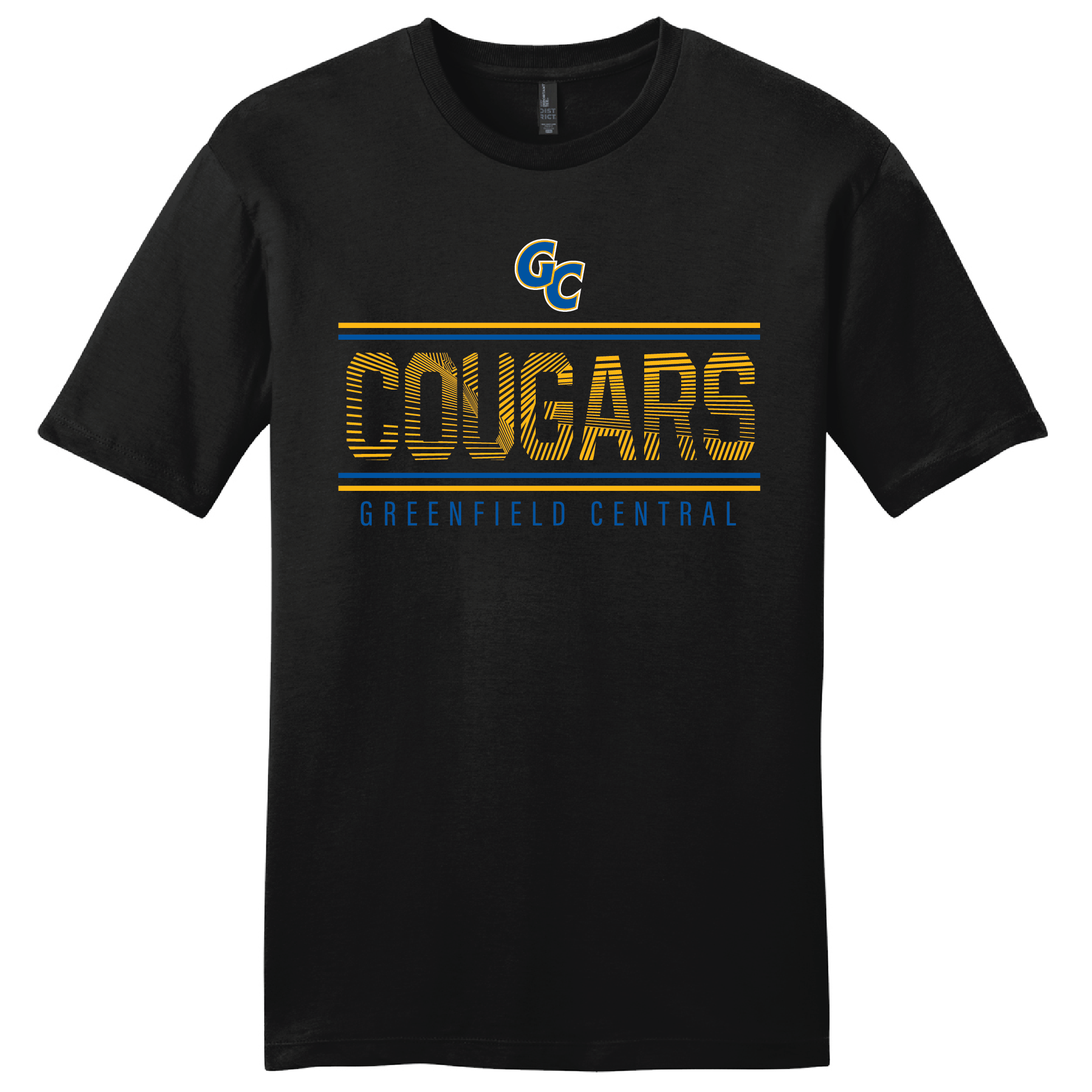 Greenfield Central Main Logo Soft Style Tee