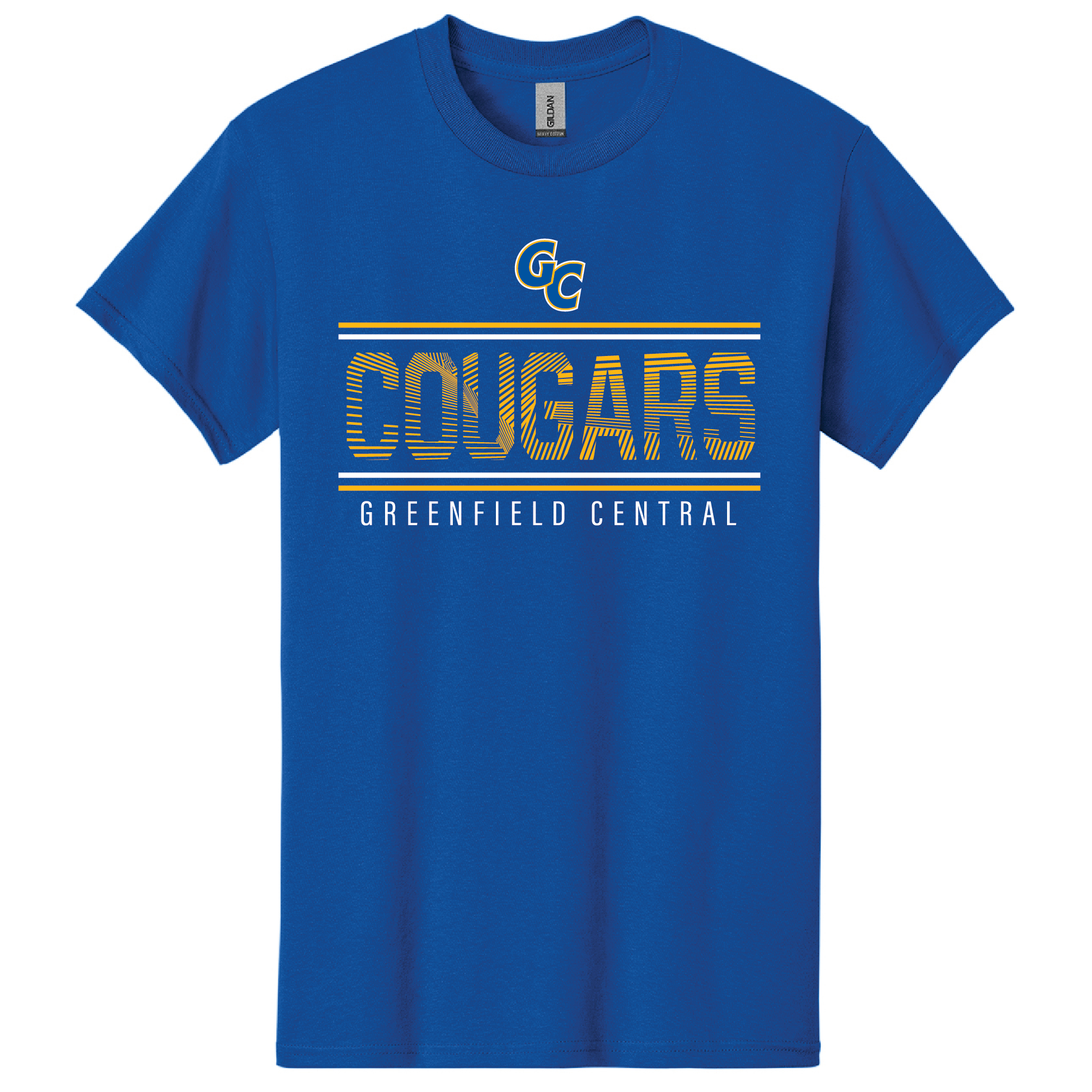 Greenfield Central Main Logo Tee
