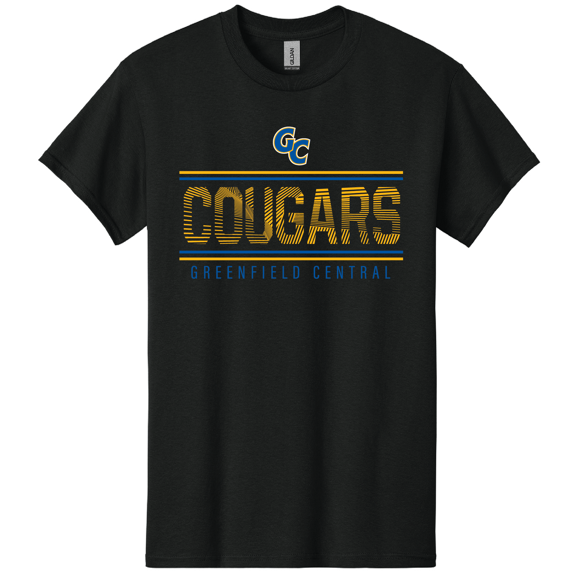 Greenfield Central Main Logo Tee
