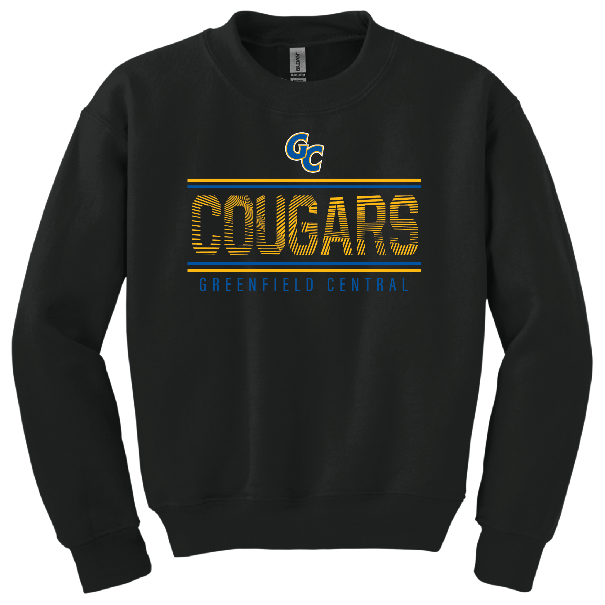 Greenfield Central Main Logo Youth Crewneck