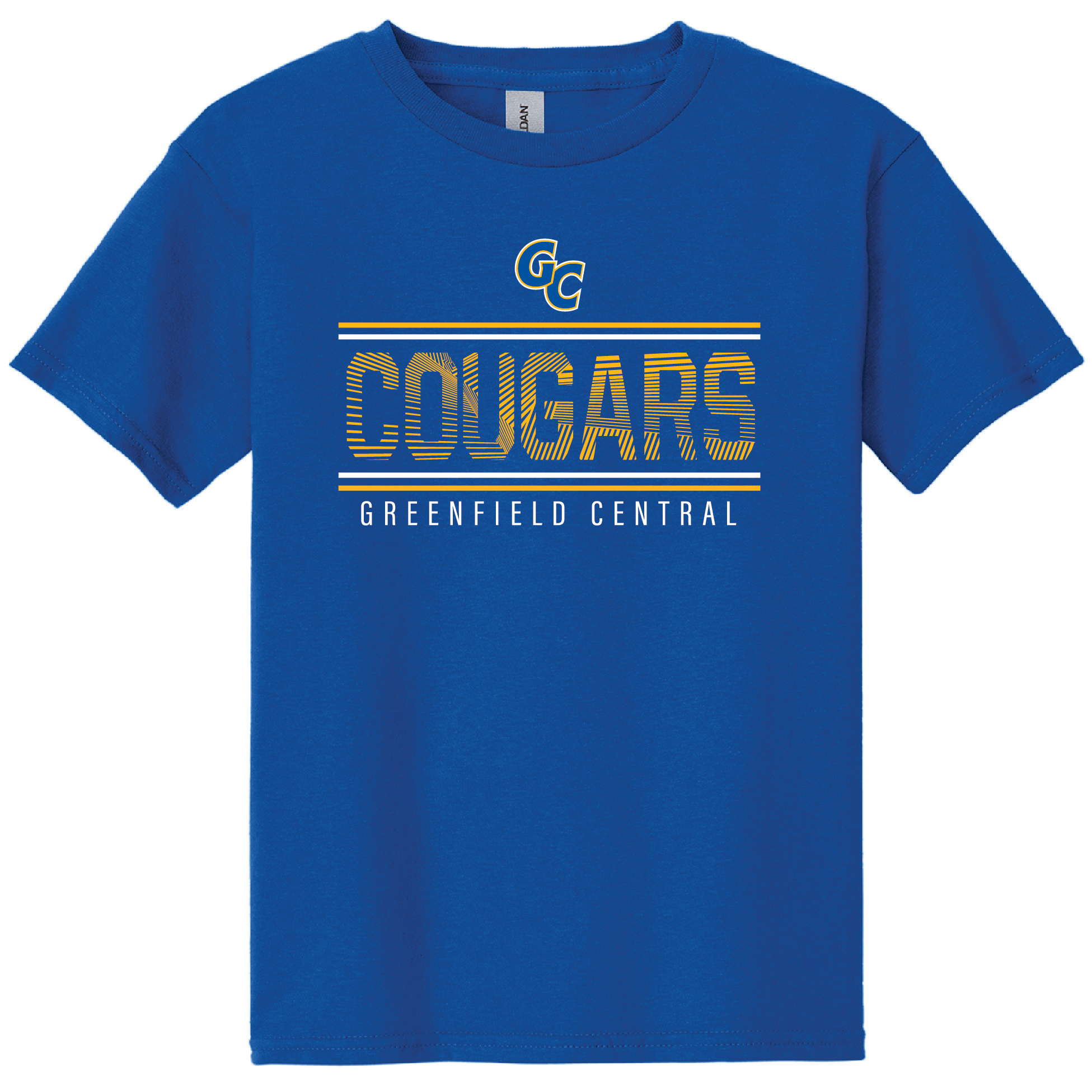 Greenfield Central Main Logo Youth Tee