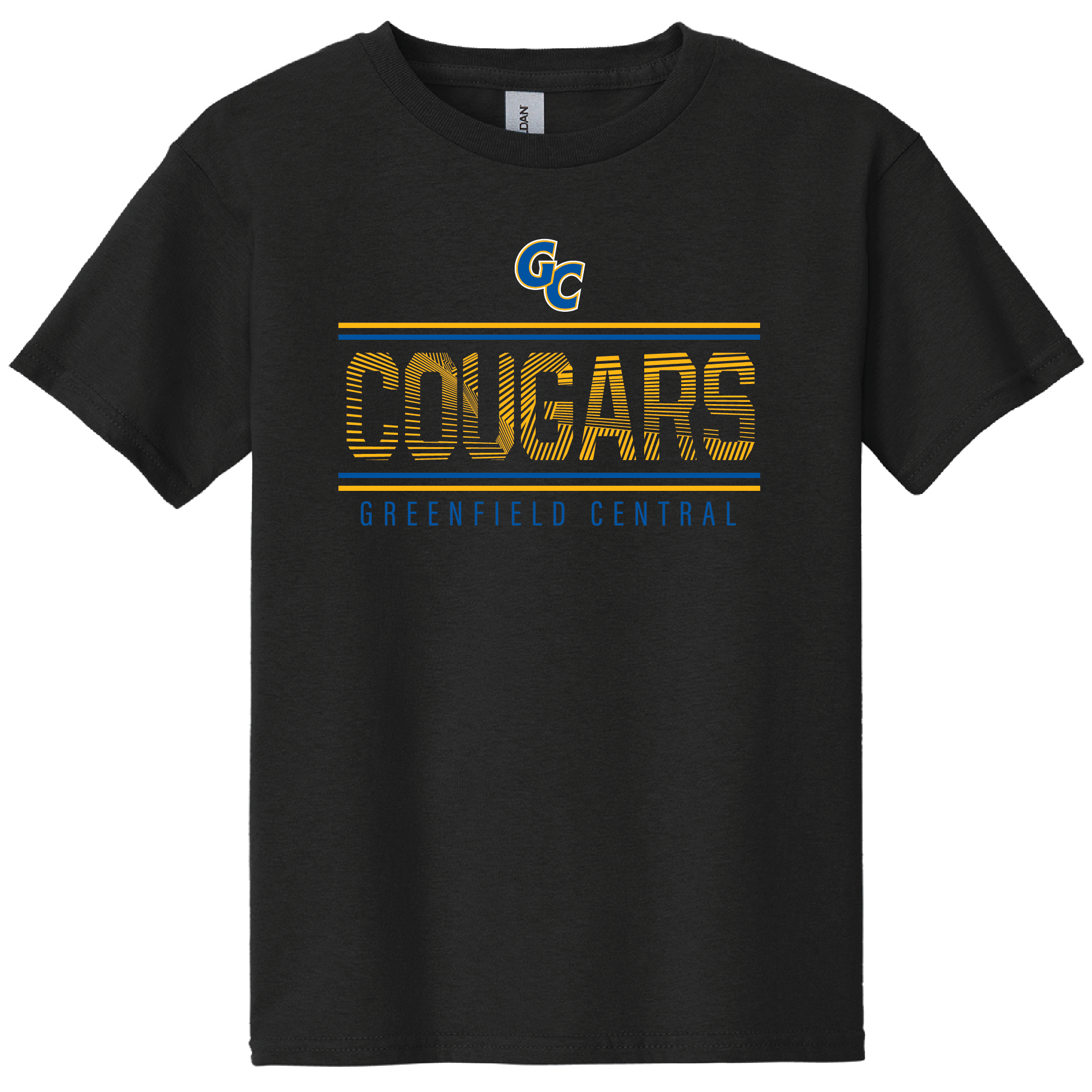 Greenfield Central Main Logo Youth Tee