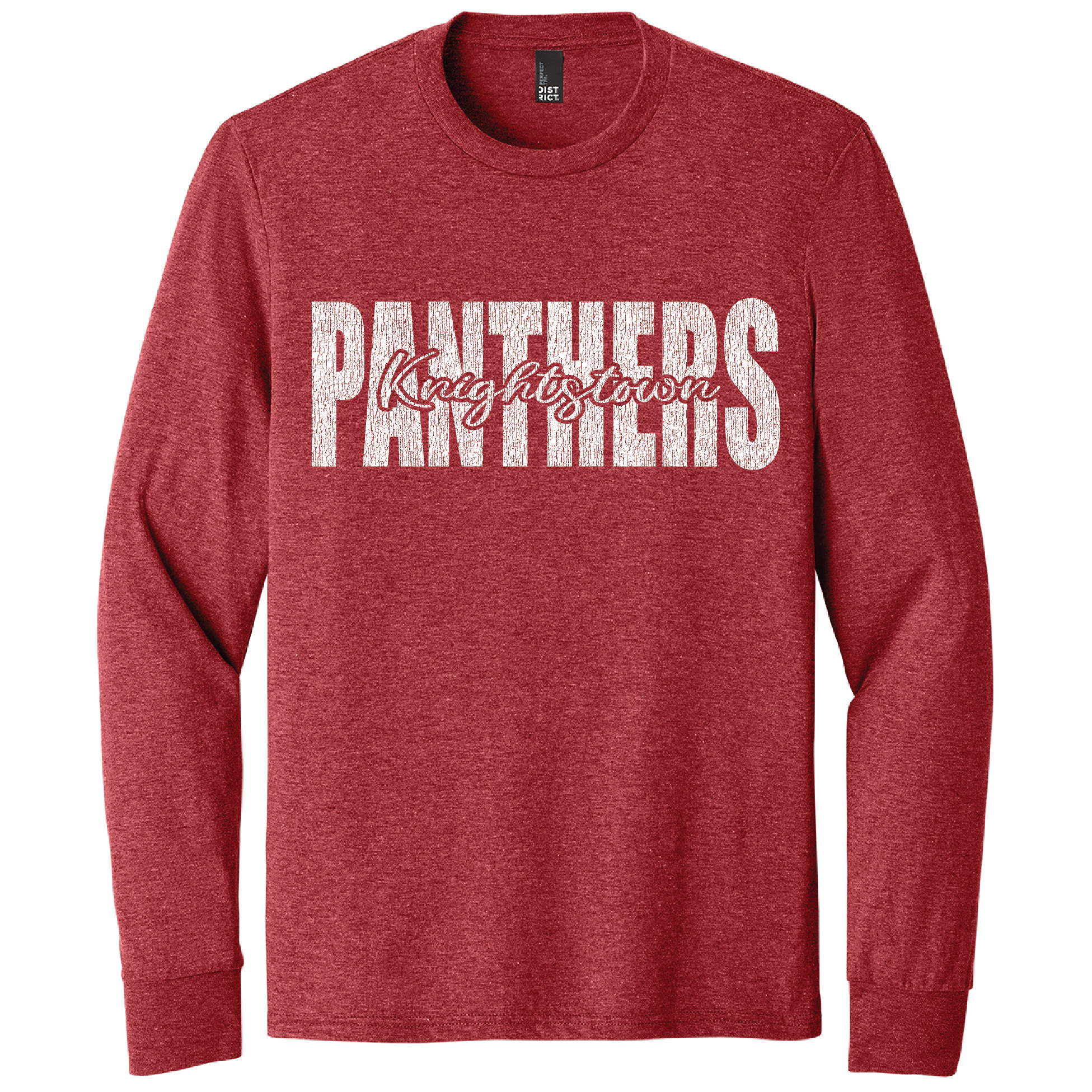 Knightstown Panthers Grunge Long Sleeve
