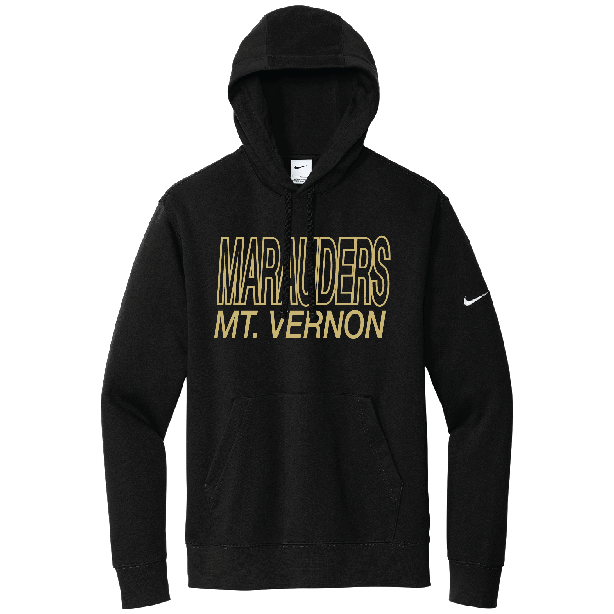 Mt Vernon Marauders Outline Nike Hoodie