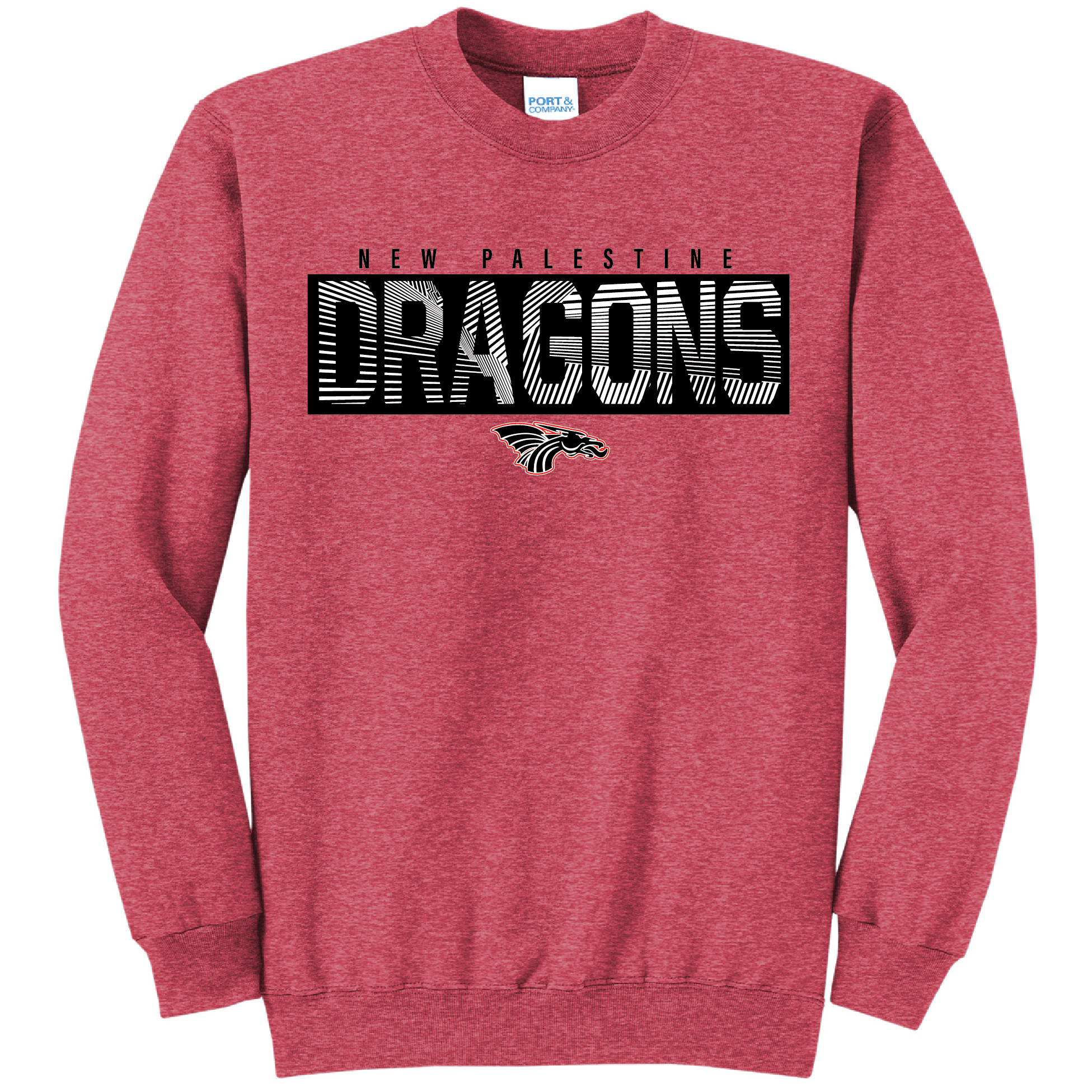 New Palestine Main Logo Crewneck