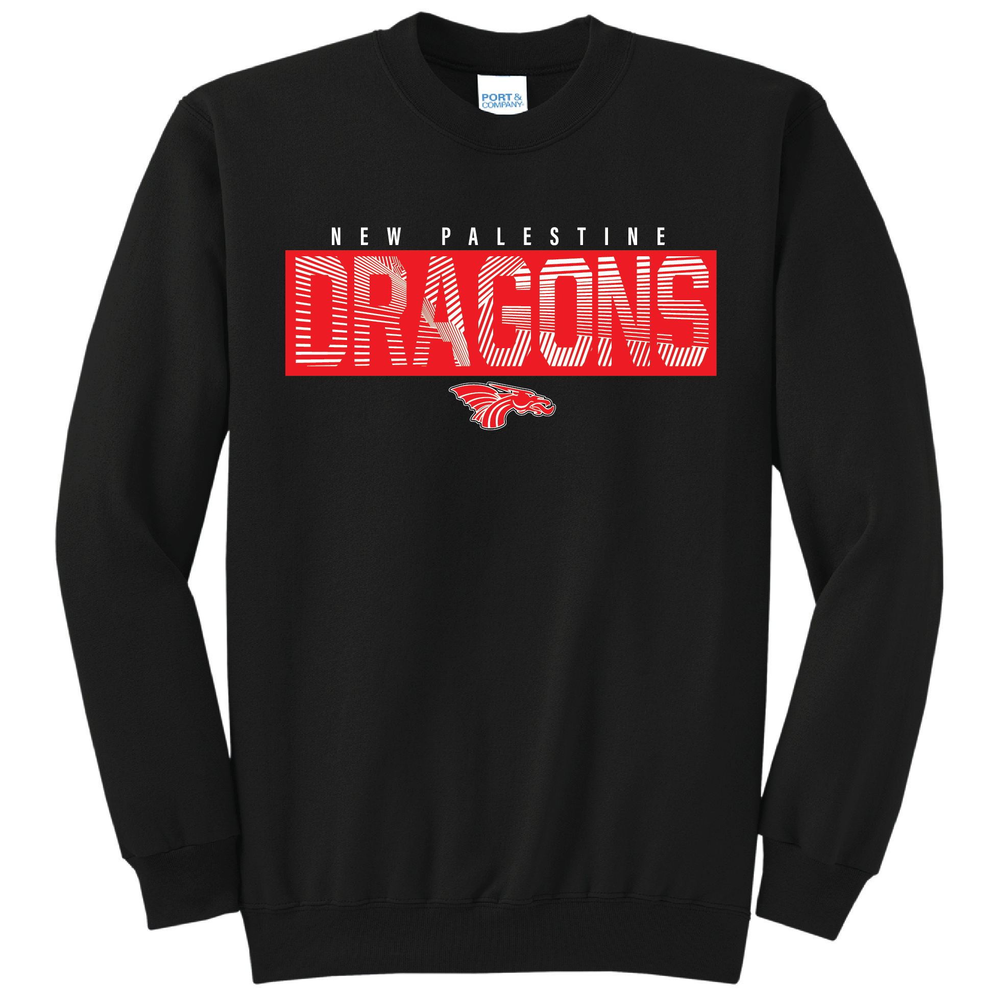 New Palestine Main Logo Crewneck