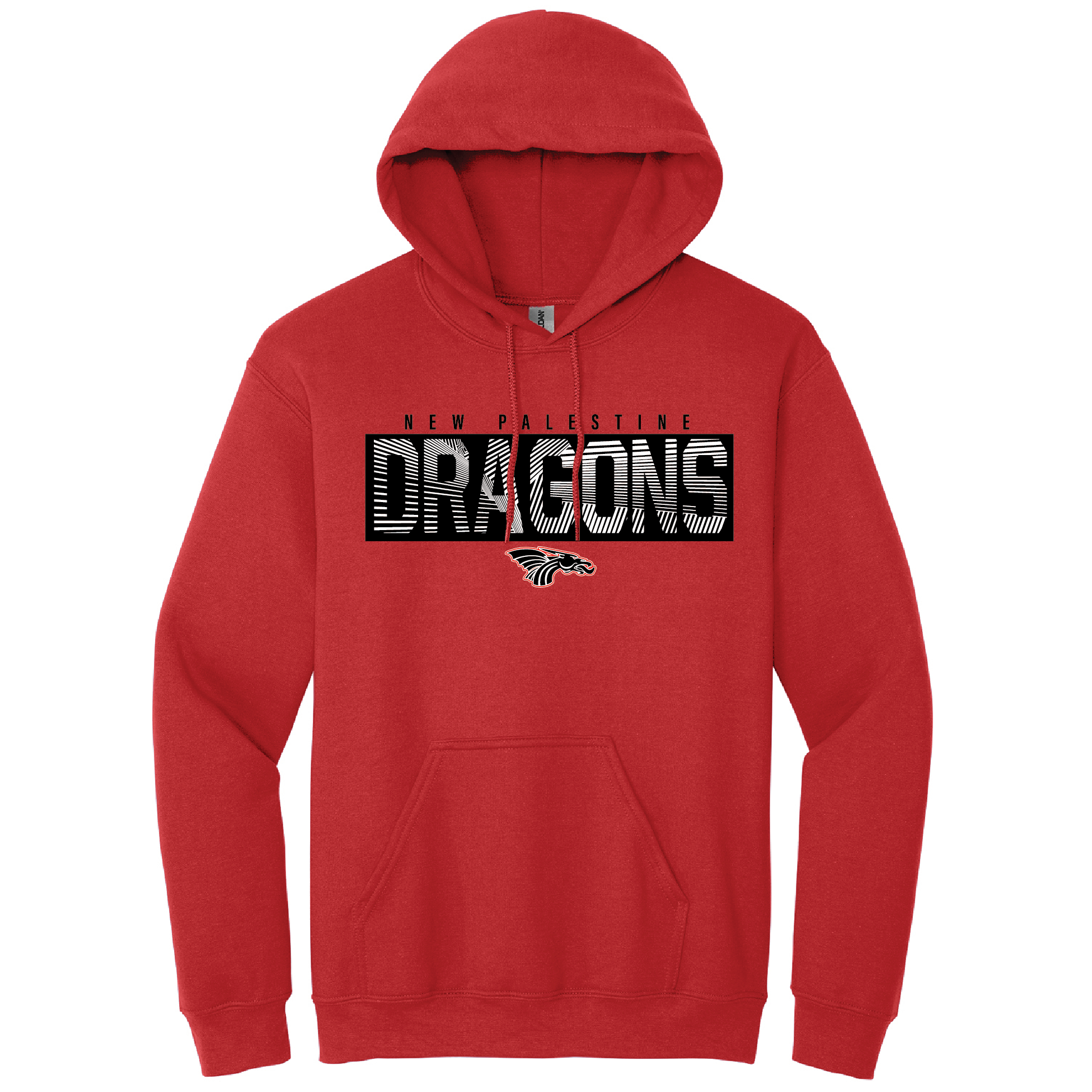 New Palestine Main Logo Hoodie