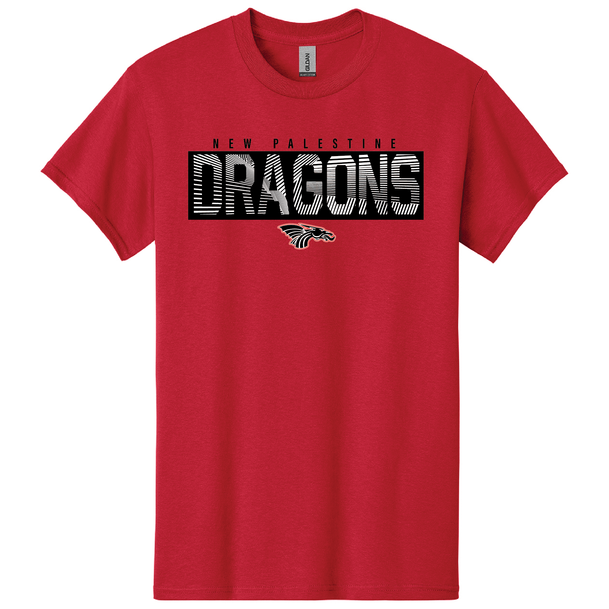 New Palestine Main Logo Tee