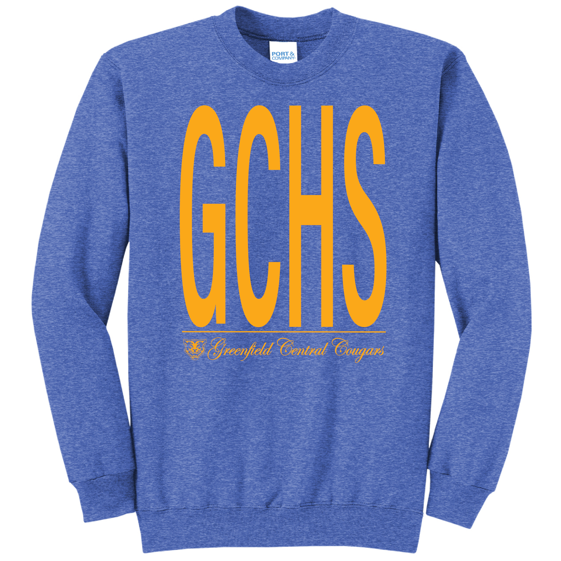 Greenfield Central Big GCHS Crewneck