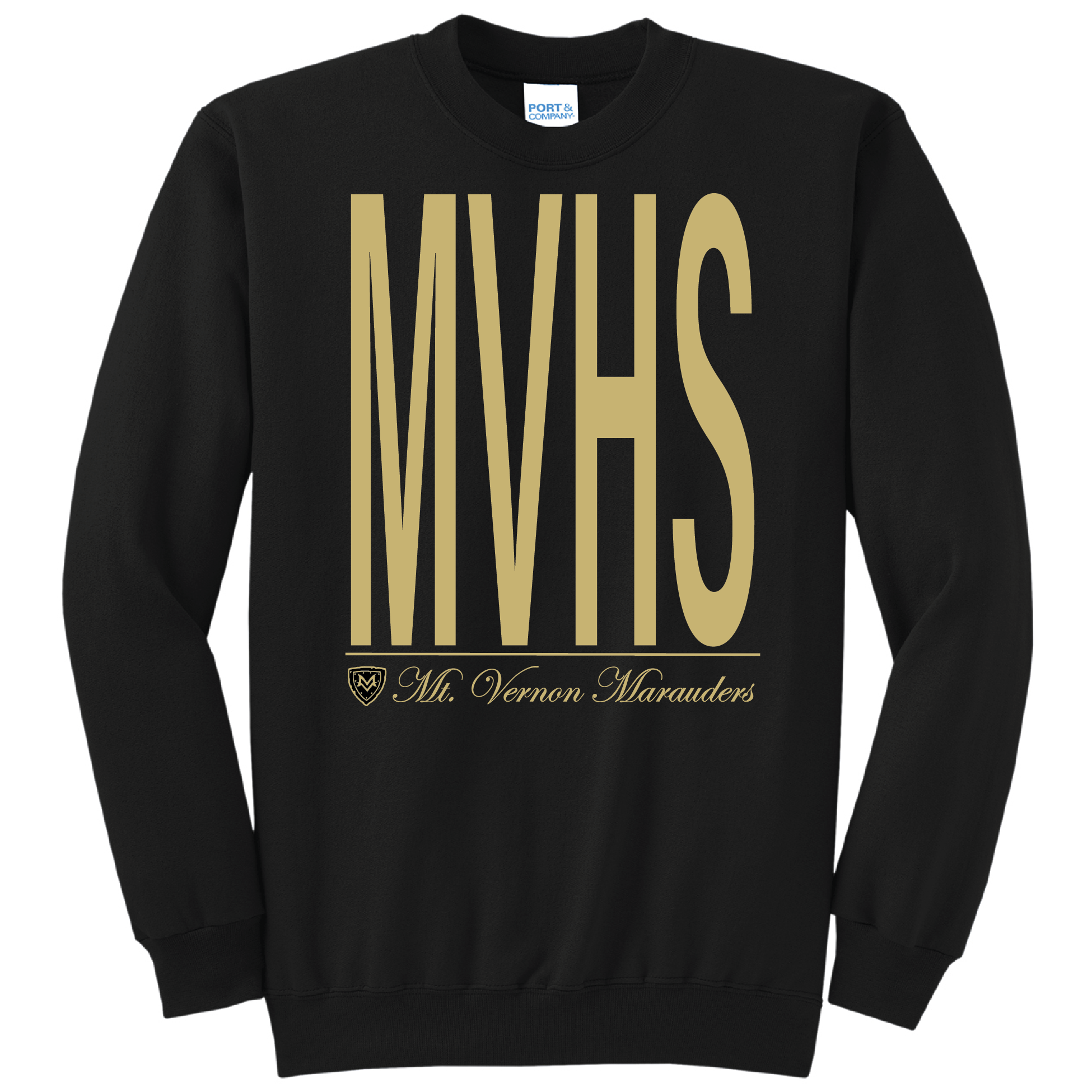 Mt Vernon Big MVHS Crewneck
