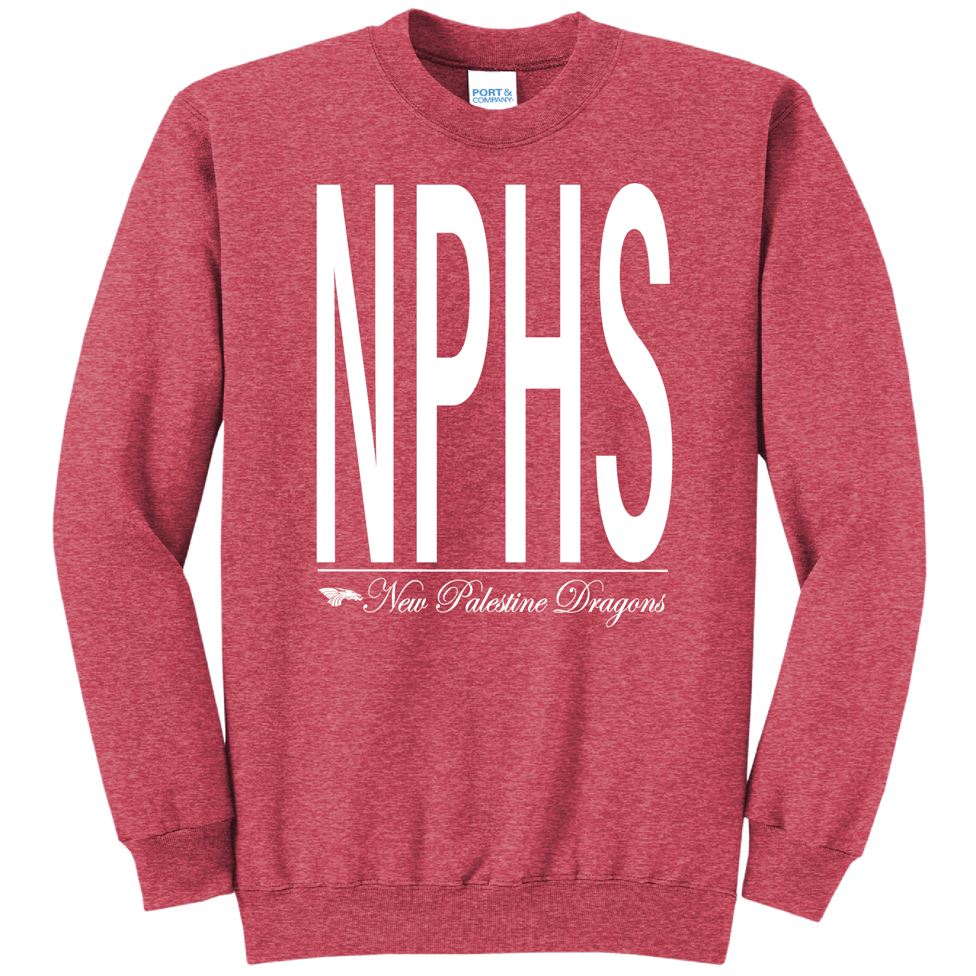 New Palestine Big NPHS Crewneck