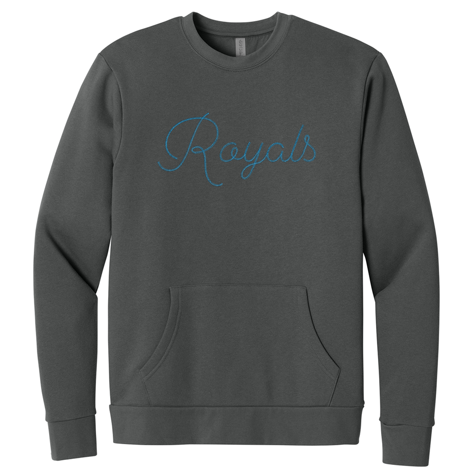 Royals Braided Logo Pocket Sweatshirt